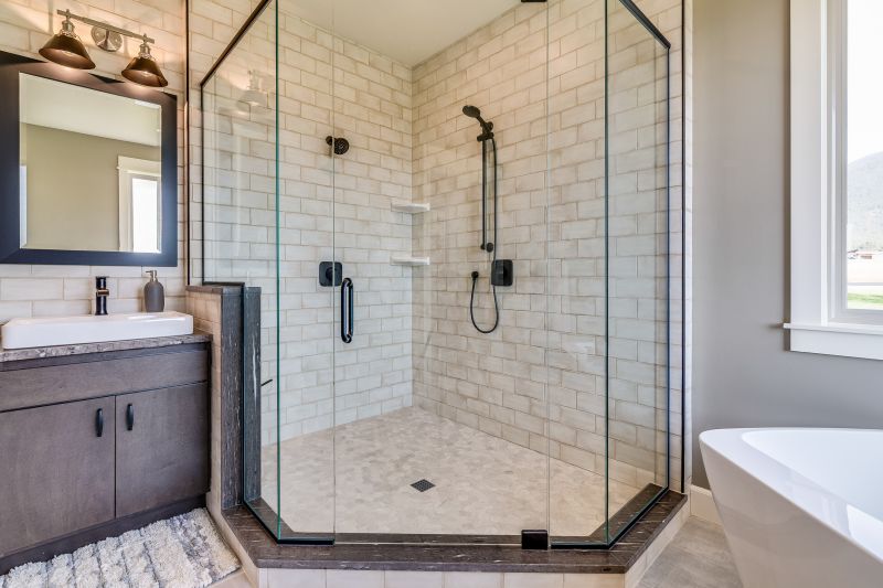 Shower with Compact Storage